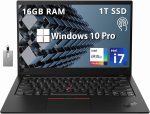 Lenovo ThinkPad X1 Carbon (8th Gen), 14.0", Intel Core i7-10610U, 1.80GHz, 16GB RAM, 512GB SSD - Image 2